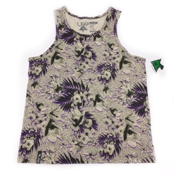 Lrg Other - 🌲 LRG 🌲 TANK SHIRT SLEEVELESS HAWAIIAN TROPICAL